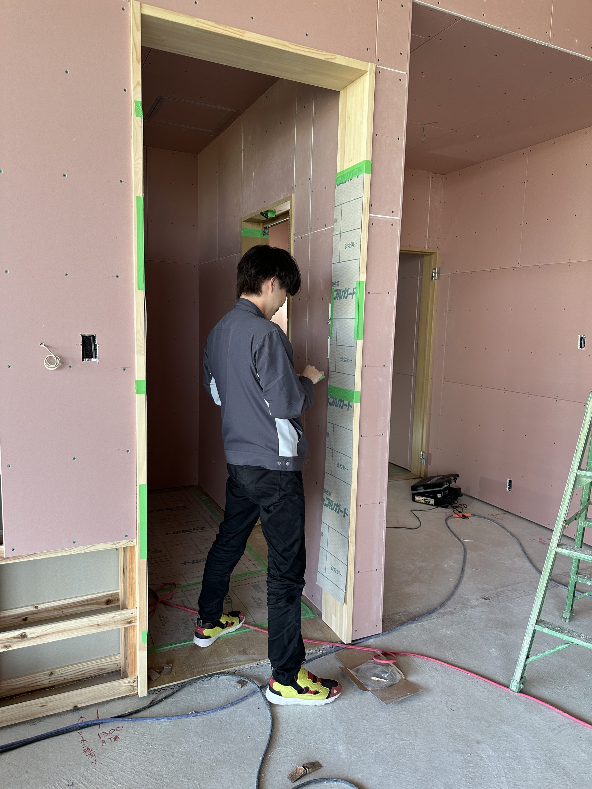 新人さんたちの現場研修